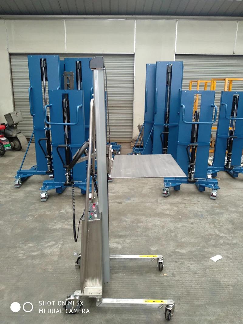 Easily-Maneuverable SUS304 Lift Truck with 1500mm Lifting Height