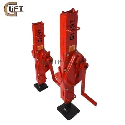 3-10t Mechanical Steel Jack Handle Type Manual Mechanical Jack Gear Rack Adjustable Lifting Jack (SJA)