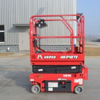 High-Quality 4-20m Mobile Battery Powered 32V Mobile Electric Self-Propelled Hydraulic Scissor Lift Platform Table