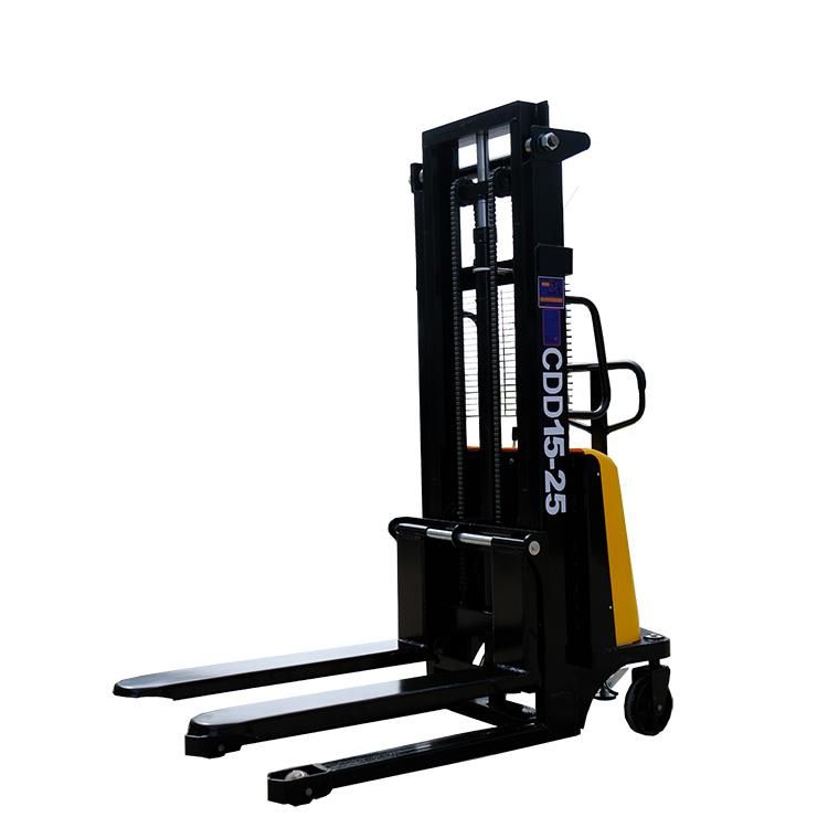 1 Ton 1.5 Ton Semi Electric Forklift Pallet Stacker