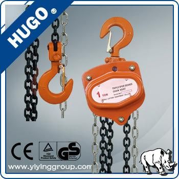 Safety and Reliable Hand Hoist Chain Pulley Block
