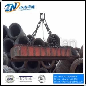 Rectangular Electro Lifting Magnet Special Designed for Wire Rod Coil Lifting MW19-56072L/1