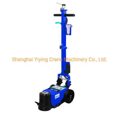 Pneumatic 50/25t Heavy Duty Air Hydraulic Floor Jack for Truck