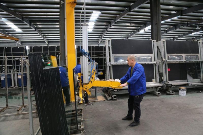 Glass Processing Line Used Jib Crane Vacuum Lifter Glass Lifting Equipment, Crane Railling System