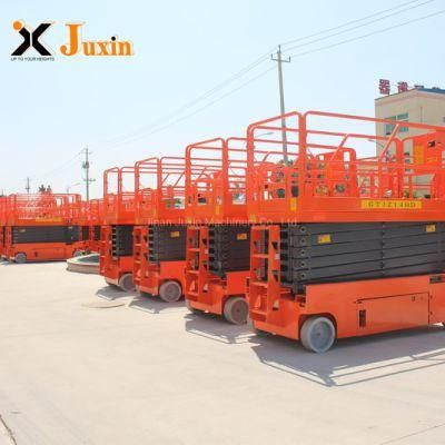 Electric Motor Telescopic Platform Self-Propelled Lifting Equipment Scissor Lift