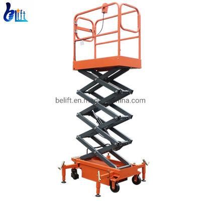 5-6m Hydraulic Mobile Aerial Manlift Small Electric Scissor Lift Platform