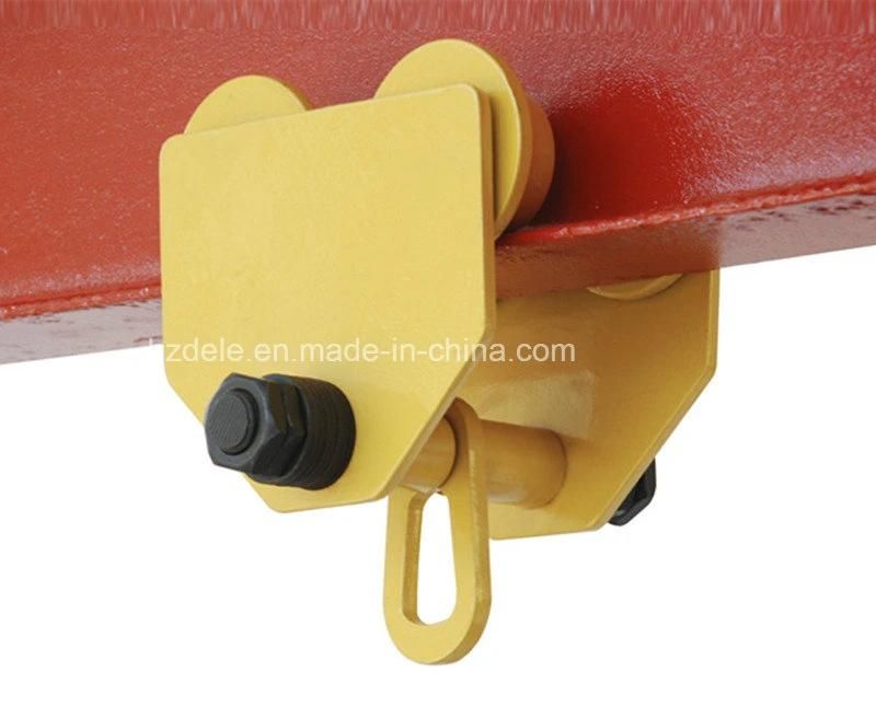 High Quality Gcl 1-3t Hand Plain Trolley for Hoist