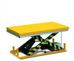 2.2kw Warehouse Electric Scissor Lift Platform 4t Capacity