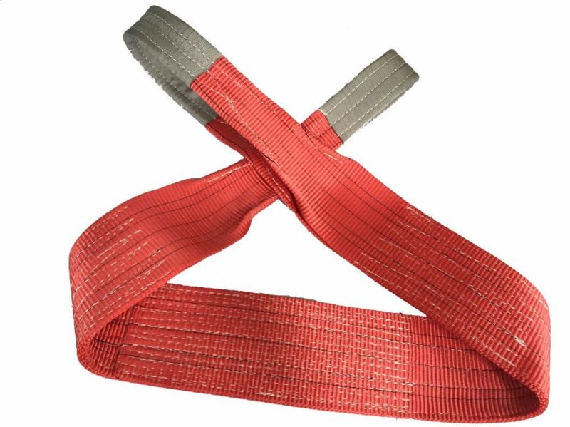 Eye Type Polyester Webbing Sling for Lifting Belt