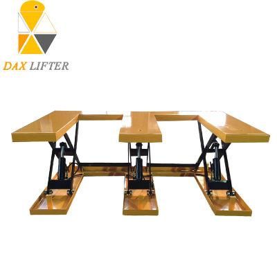 3000lb Load Stationary Excellent E Shape Scissor Lifter for Factory