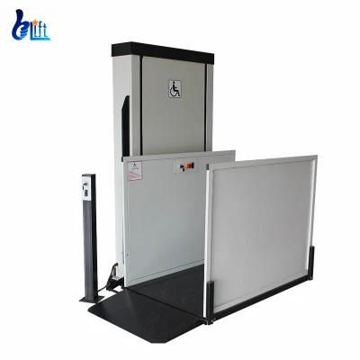 Wheelchair Lift Indoor Waterproof Auto Ramp Vertical Lift 250kg Capacity