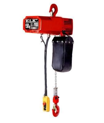 ELK Hot Selling Single Phase 3 Phase Mini Electric Chain Hoist