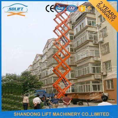 Hydraulic Automatic Electric Scaffolding Scissor Ladder