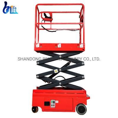 Indoors Self Propelled Mini Vertical Mast Scissor Lifts
