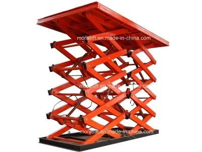 Hot Sale Scissor Type Double Cylinder Scissor Lift Platform