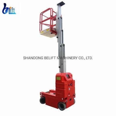 Wholesale Retail Warehouse Self Propelled Single Mast Electric Work Lift