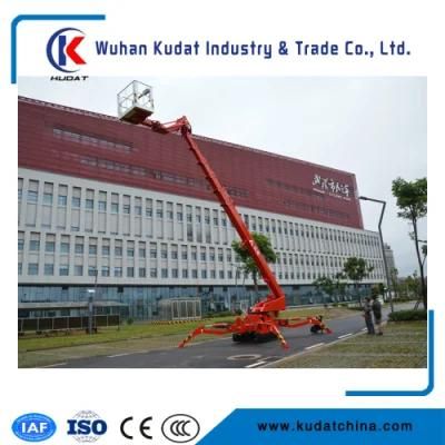 Self Propelled Dual Power Telescopic Spider Boom Lift Kd-T36