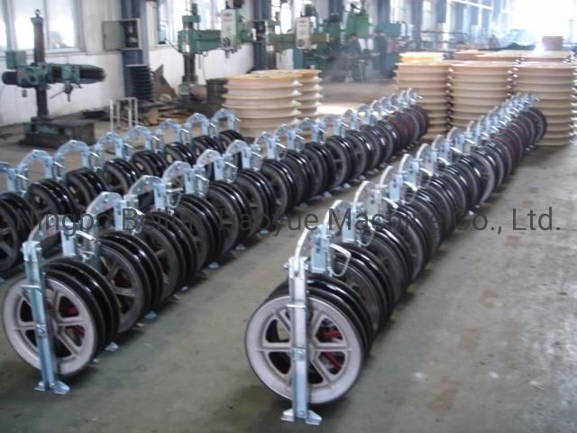 Aluminum Wheel Hoisting Block for Coir Rope