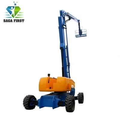 18m 20m 22m Electric Diesel Self-Propelled Hydraulic Boom Lift Price