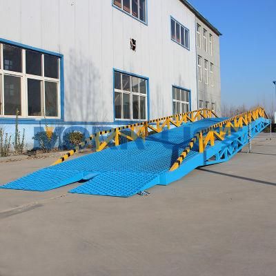 6t 8t 10t 12t 15t Mobile Container Forklift Load/Loading Yard Ramp