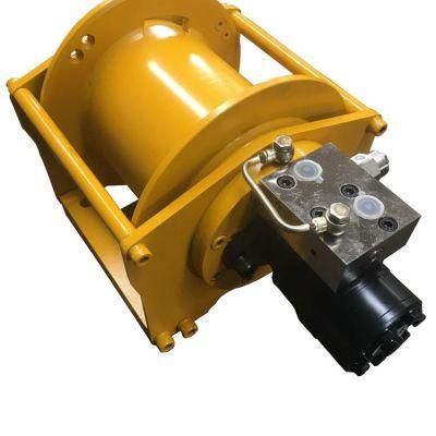 3 Tons Hydraulic Winch with Rope-Arranging Device/Rope Guider for Sale