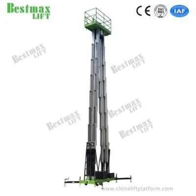Me1000-3 10m Triple Mast Mobile Vertical Lift with AC Power