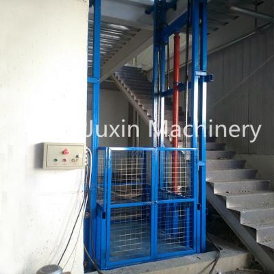 Customized Design Hydraulic Vertical Cargo Warehouse Goods Lift with Low Cost