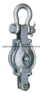 Malleable Iron Shell Block for Manila Rope Snatch Block with Shackle