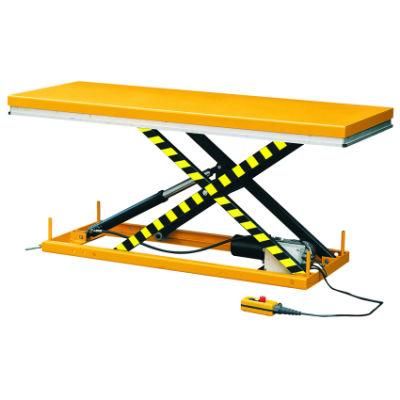 Large Size Stationary Electric Hydraulic Pump Lifting Table
