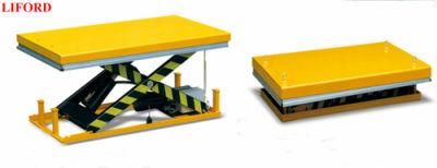 Hw1003 Small Stationary Electric Scissor Lift Table 1 Ton