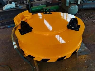 Scrap Metal Lifting Magnet Crane Lifting Electro Magnet Circular Lifting Magnet