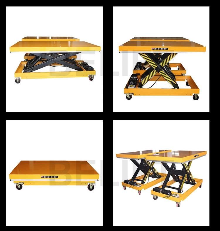 0.5m -5m Height China Lift Portable Lifter Electr Platform Scissor Lift with Wheels
