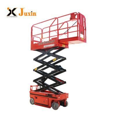 14m 12m 10m 8m 6m Aerial Work Safety Man Lift Hydraulic Electric Self Propelled Scissor Lift Platform with CE ISO
