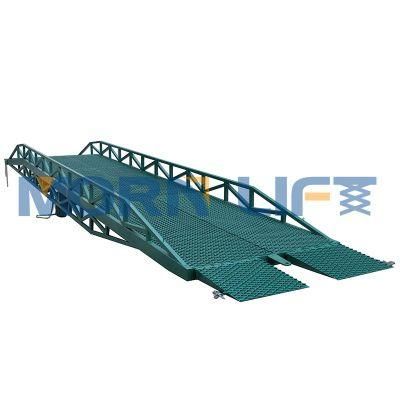 Adjustable Ce ISO Approved 5-15ton Mobile Truck Container Loading Ramp