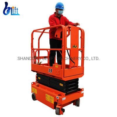Access Mini Hydraulic Cylinder Self Driven Lifter Machine Mobile Scissor Lift