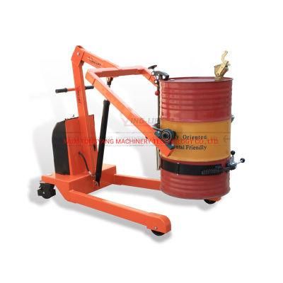Electric 55-Gallon Steel Drum Dumpers with Electric Lift and Electric Rotation