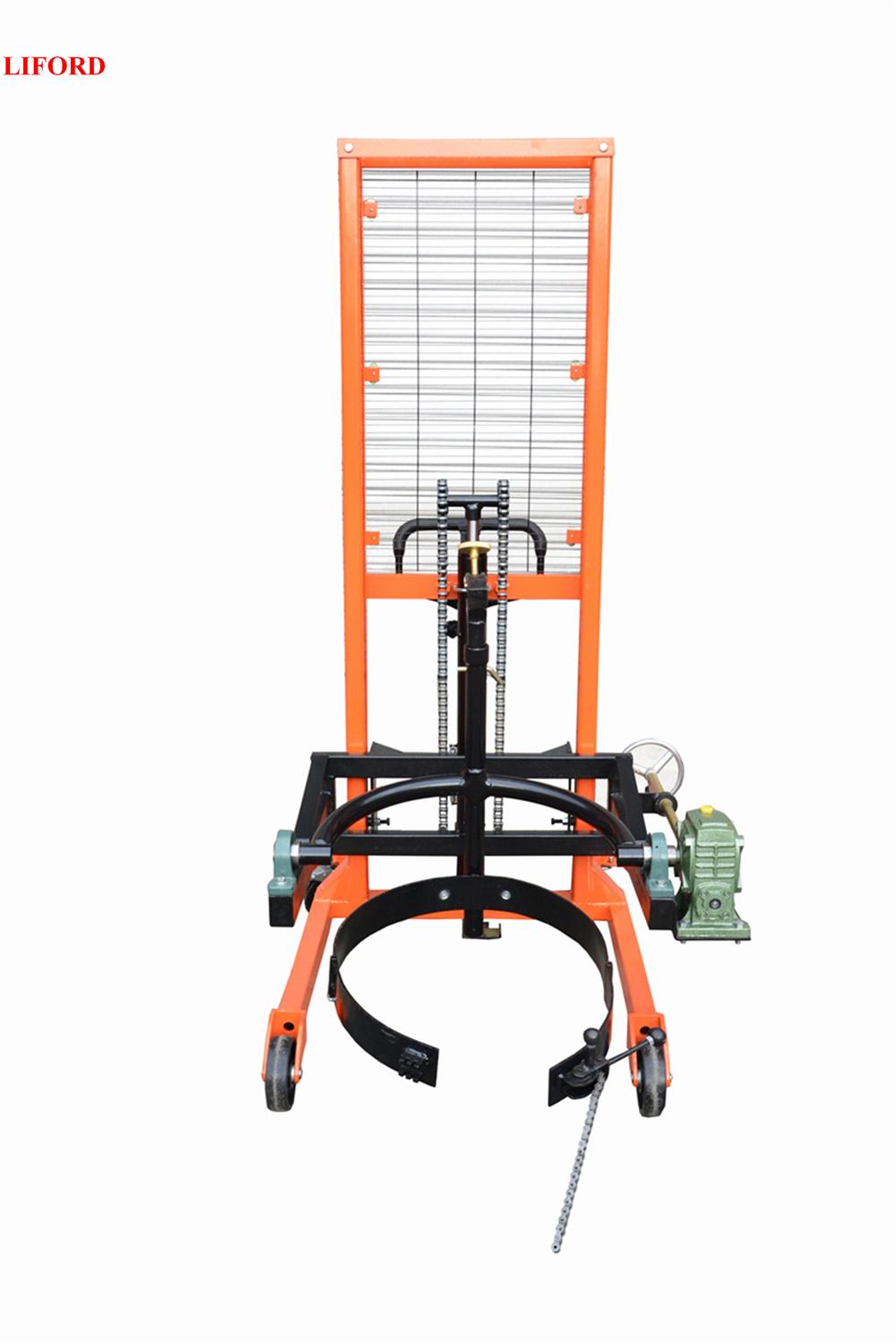 China Supplier 55 Gallon and 210L Hydraulic Oil Drum Lifter Dtacker