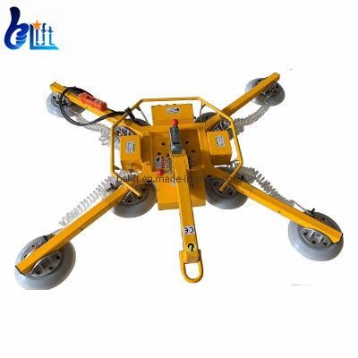 600kg Electric Glass Sheet Lifting Machines Small Suction Cups