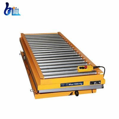 Factory Workshop Lifting Tools with Roller Lifter Hydraulic Scissor Lift Platform