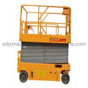 Mobile Scissor Lift Electric Hydraulic Scissor Lift with Four Wheels
