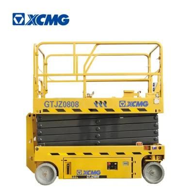 XCMG Gtjz0808 8m Mobile Electric Cheap Hydraulic Aluminum Scissor Lift Aerial Work Platform