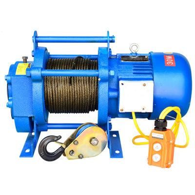 20000lbs 220V 12V or 24V Used High Speed Quality Small Electric Winch