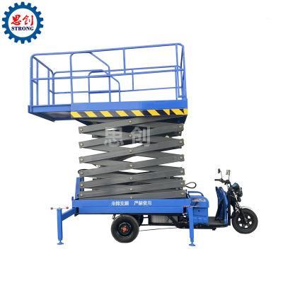 14m Hydraulic Lifting Platform Greenhouse Picking Scissor Lift Platform