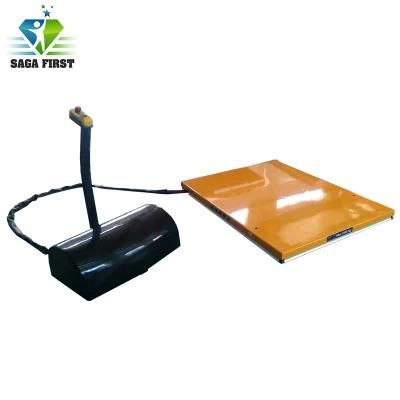 Small Electric Stationary Scissor Lift Platform with CE