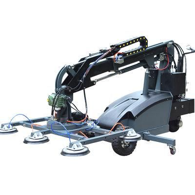 Mobile Glazing Trolley Vacuum Lifting Equipment Sucker Machines Electric Glass Lifter