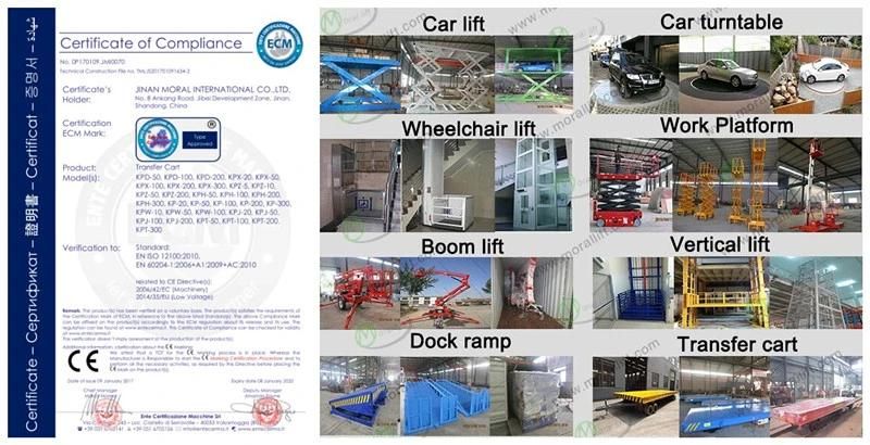 Mobile Towable Articulating Work Platform with CE