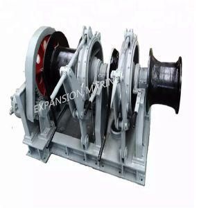 Marine Mooring Winch with Double Drums