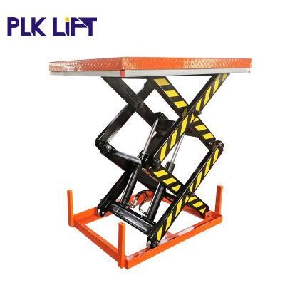 2t 3t Material Goods Lifting Platform Scissor Lift Table for Sales