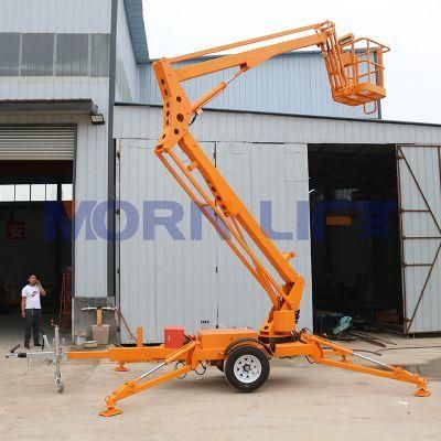 AC / Battery Engine Dual Power China Boom Electric Lift
