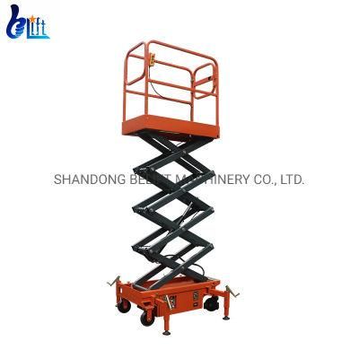 3m 4m Low Level Access Portable Mini Semi Electric Scissor Lift